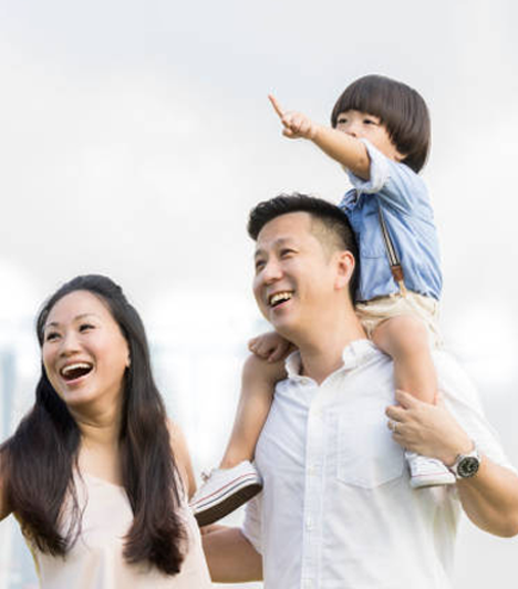 Group of Singapore employees discussing staff insurance policy